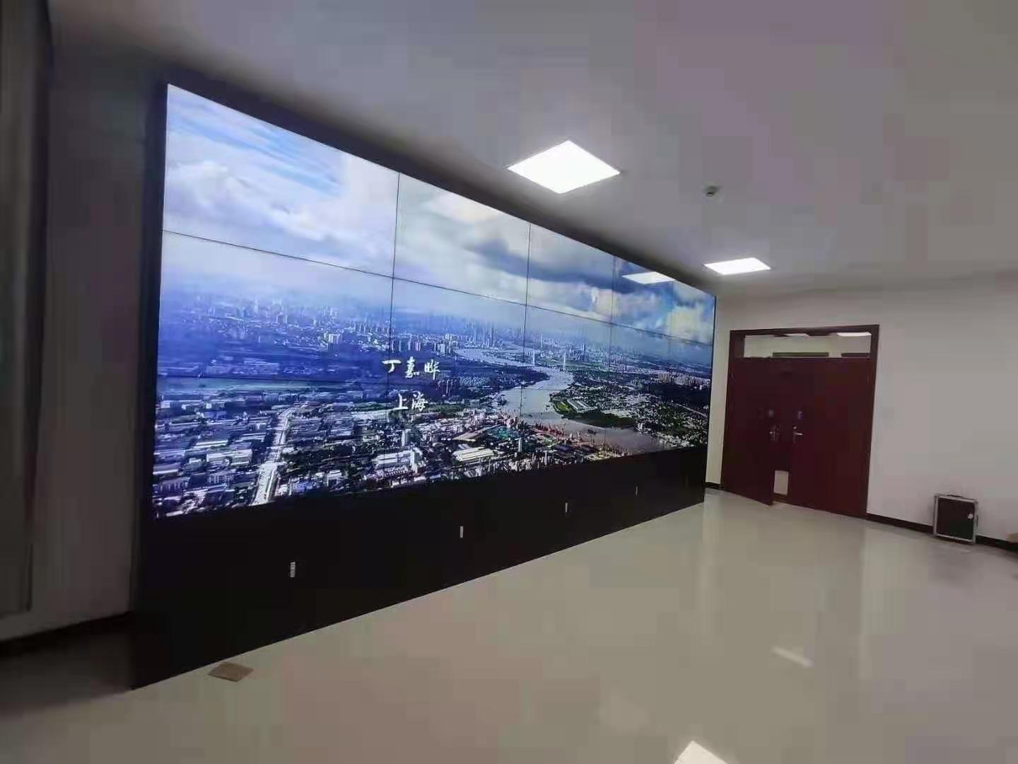 云霄拼接屏-55寸京东方液晶拼接屏3X4案例展示